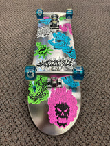 Santa Cruz Scribble Flash FeelBase Skateboard Complete 8.0"