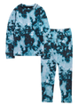 Kids' Burton Fleece Base Layer Set - Crumple Dye
