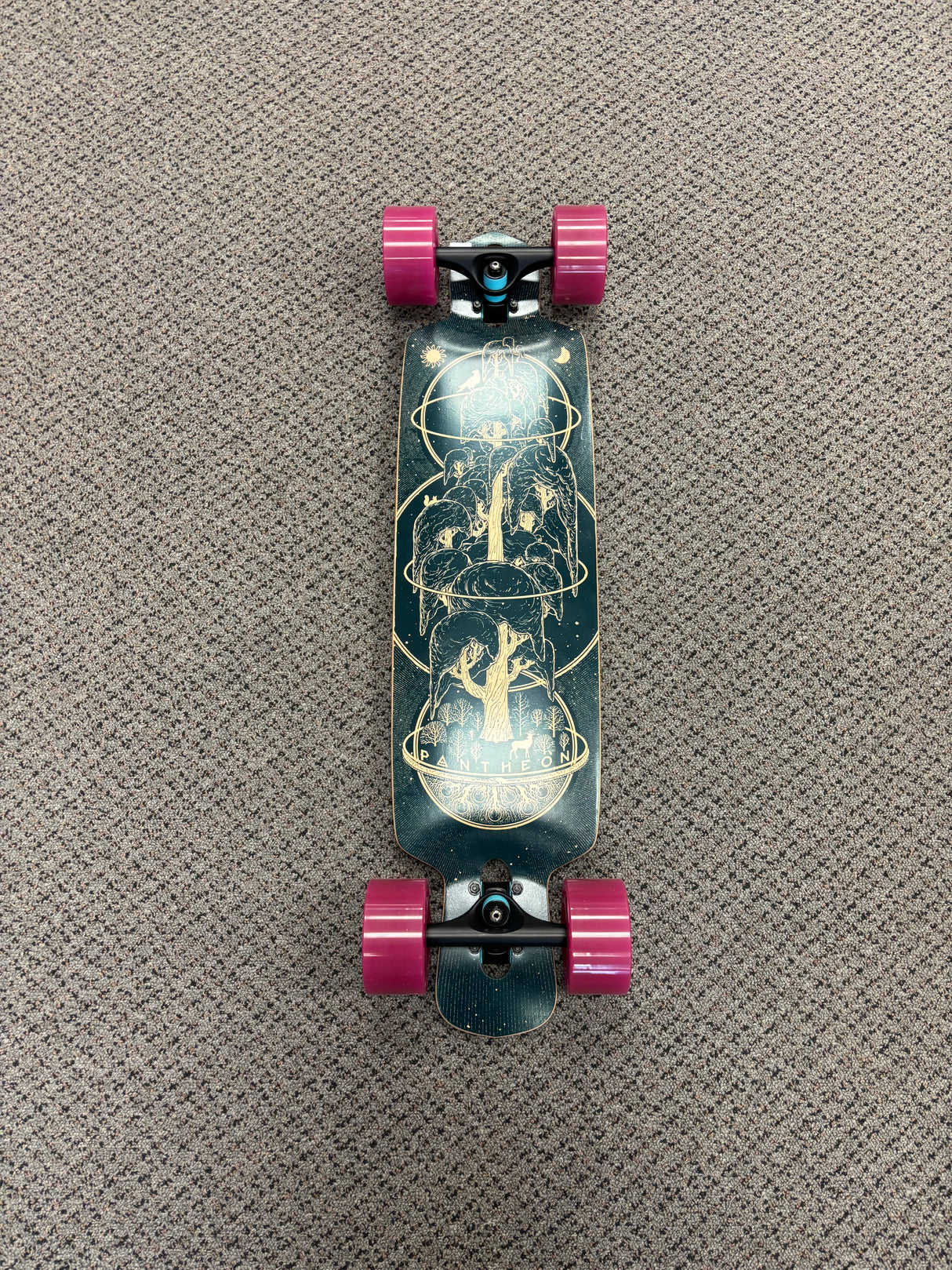 Pantheon Ember Classic Yggdrasil Complete Complete Longboard