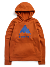 Kids' Burton Oak Pullover Hoodie - Spiced Chai - flat