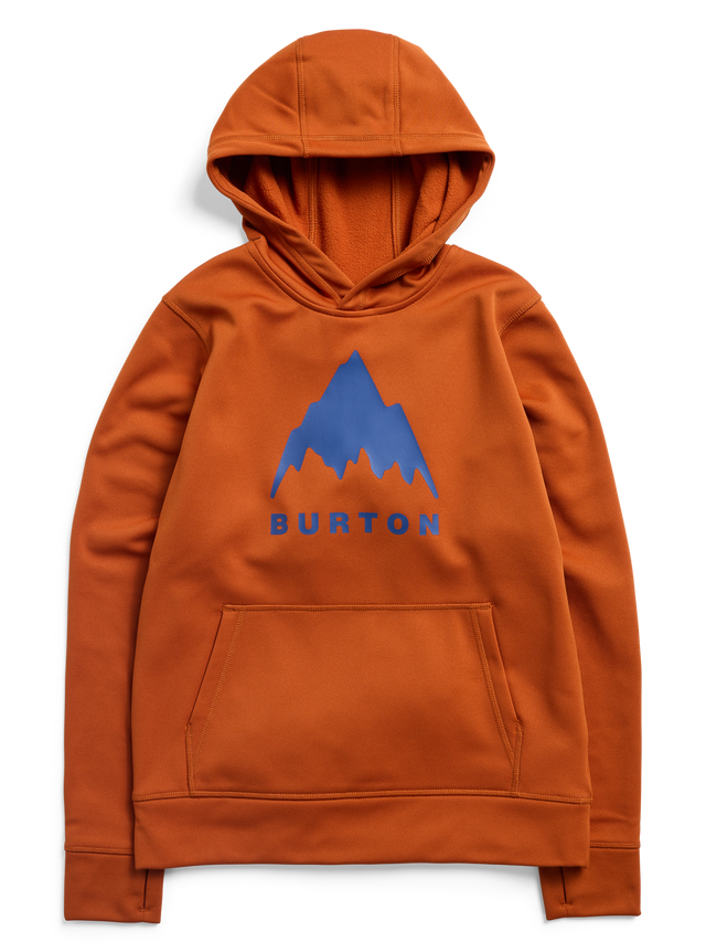 Kids' Burton Oak Pullover Hoodie - Spiced Chai - flat