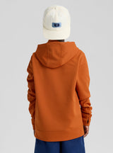 Kids' Burton Oak Pullover Hoodie - Spiced Chai - on model