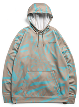 Men's Burton Oak Pullover Hoodie - Liquid Mineral - flat