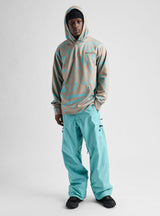 Men's Burton Oak Pullover Hoodie - Liquid Mineral - detail