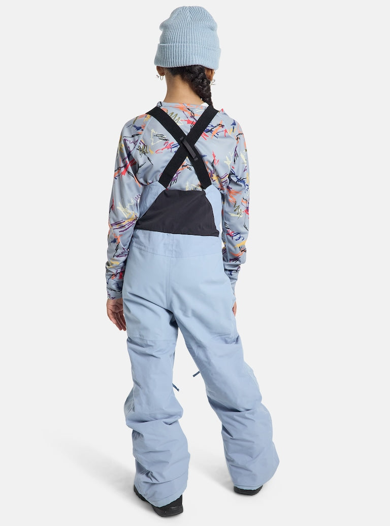 Burton Kids' Skylar 2L Bib Pants - Dusty Blue – Focus Boardshop