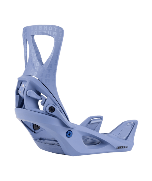 Burton Women's Step On Re:Flex Snowboard Bindings - 2024 Slate Blue/Logo