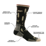 Darn Tough Men's ABC Boot Midweight Hiking Socks