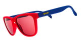 Goodr OGs Don't Leave Me on Red Sunglasses