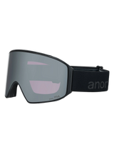 Anon M4 Cylindrical Goggles + Bonus Lens + MFI® Face Mask - Smoke with Perceive Sunny Onyx Lens 2027
