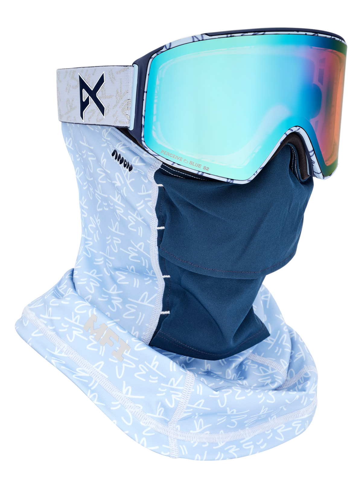 Anon M4 Encounters With Lucas Beaufort M4 Goggles (Cylindrical) + Bonus Lens + MFI® Face Mask