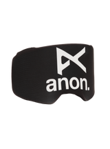 Anon Nesa Goggles + Bonus Lens + MFI® Face Mask - White with Perceive Sunny Onyx Lens 2027