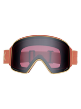 Anon M4S Cylindrical Goggles + Bonus Lens + MFI® Face Mask - Terracotta with Perceive Sunny Onyx Lens 2027
