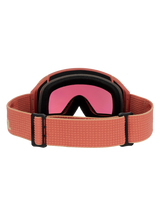 Anon M4S Cylindrical Goggles + Bonus Lens + MFI® Face Mask - Terracotta with Perceive Sunny Onyx Lens 2027