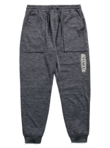 Men's Burton Oak Fleece Pants - Gotham Gray Heather - flat
