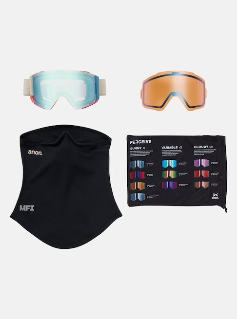 Anon Sync Goggles + Bonus Lens - Oat/Perceive Variable Blue 2026