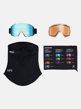 Anon Sync Goggles + Bonus Lens - Black/Perceive Variable Blue 2026