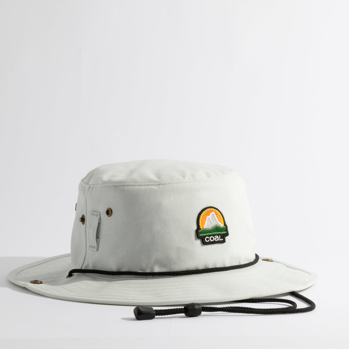 Coal Seymour Waxed Canvas Boonie Hat - Bone