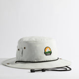 Coal Seymour Waxed Canvas Boonie Hat - Bone