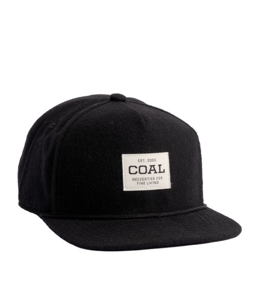 Coal Uniform Classic Cap - Black Flannel