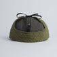 Coal Tracker Flannel Lined 5 Panel Earflap Hat - Olive