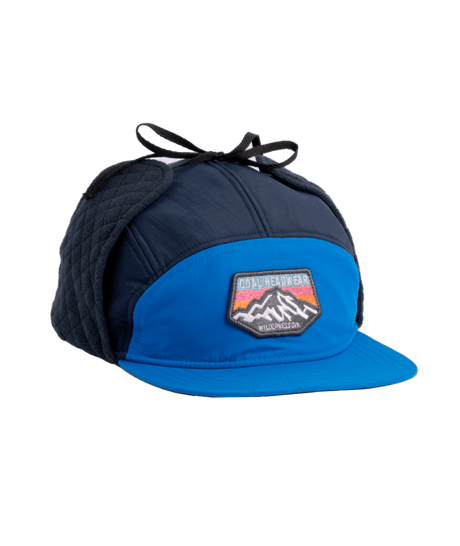 Coal Tracker Flannel Lined 5 Panel Earflap Cap