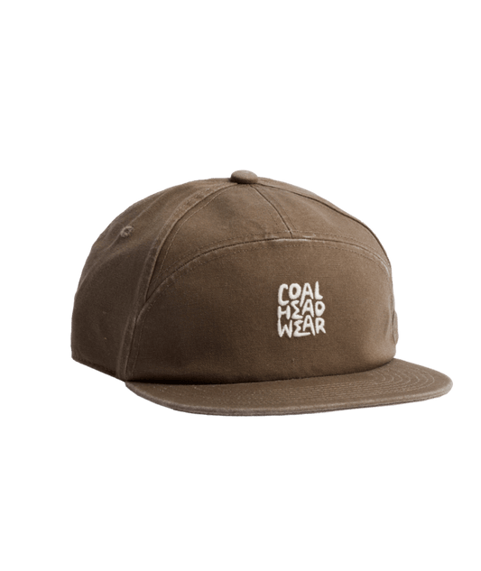 Coal Murray Canvas 7-Panel Cap - Olive