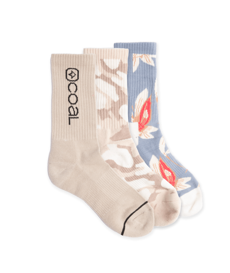 Coal Everyday Crew Socks 3 Pack