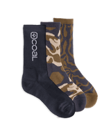 Coal Everyday Crew Socks 3 Pack
