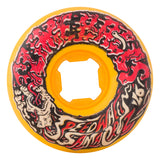 Slime Balls Wheels 97a Mini Vomit Mini White Orange Skateboard Wheels