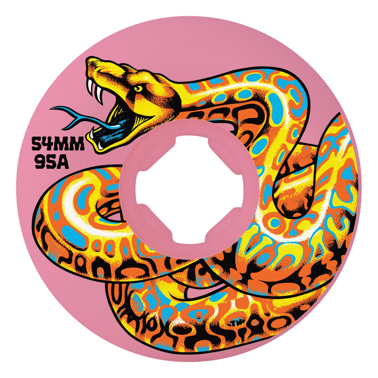 Slime Balls 95a Jeff Kendall Snake OG Pink Hardline 54mm Skateboard Wheels
