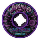 Slime Balls Bam Margera Guest OG Purple 95a 54mm Skateboard Wheels