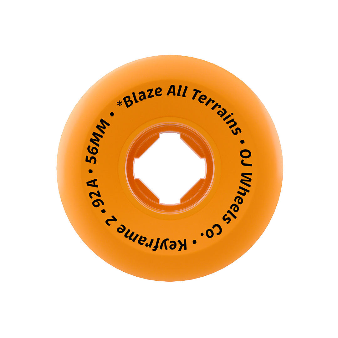 OJ 78a Realtree APX Keyframe 56mm Skateboard Wheels