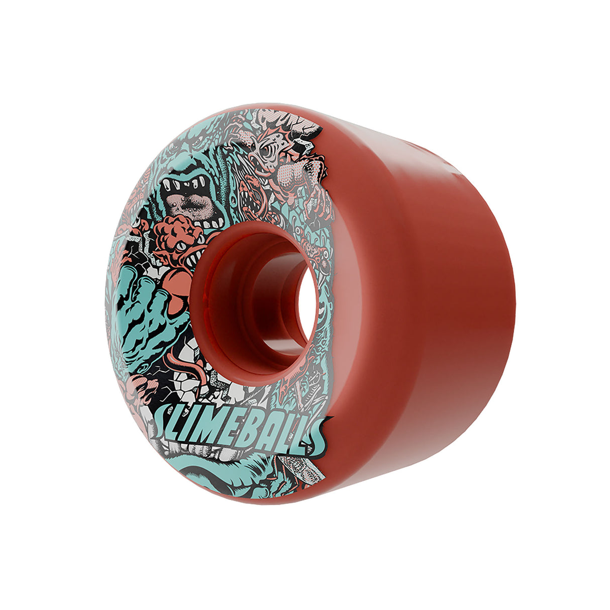 Slime Balls 78a Rob Roskopp Five Reissue Full Combo Pink 60mm Skateboard Wheels