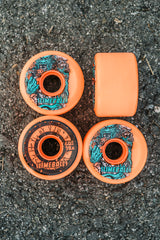 Slime Balls 78a Rob Roskopp Five Reissue Full Combo Pink 60mm Skateboard Wheels