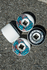 Slime Balls 97a Rob Roskopp Five Reissue Full Combo White 56mm Skateboard Wheels