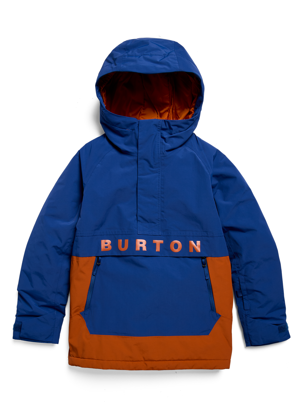 Kids' Burton Frostner 2L Anorak Jacket - Twilight Blue/Spiced Chai