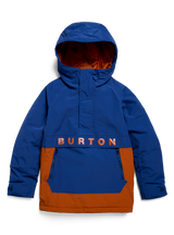 Kids' Burton Frostner 2L Anorak Jacket - Twilight Blue/Spiced Chai