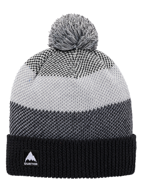 Kids' Burton Fleece-Lined Pom Beanie - True Black