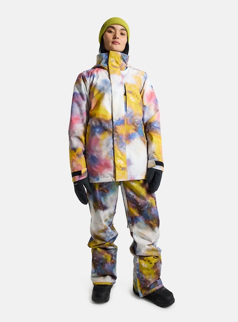 Burton Women's Jet Ridge 2L Jacket - Stout White Voyager