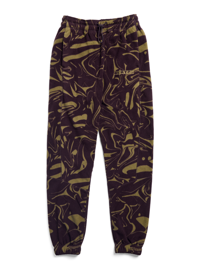 Burton Cinder Fleece Pants - Liquid Bear Hug - flat