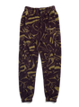 Burton Cinder Fleece Pants - Liquid Bear Hug - flat