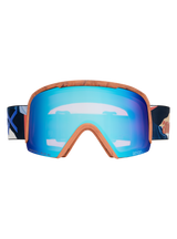 Anon Nesa Goggles + Bonus Lens + MFI® Face Mask - Marble Collage + Perceive Variable Blue Lens 2027