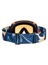 Anon Nesa Goggles + Bonus Lens + MFI® Face Mask - Marble Collage + Perceive Variable Blue Lens 2027