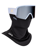 Anon Nesa Goggles + Bonus Lens + MFI® Face Mask - Airstream Blue + Perceive Sunny Onyx Lens 2027