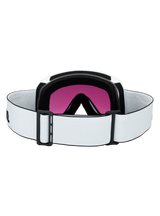 Anon Nesa Goggles + Bonus Lens + MFI® Face Mask - White with Perceive Sunny Onyx Lens 2027