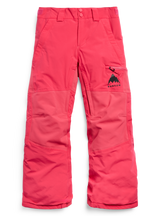 Kids' Burton Skylar Pants - Azalea Pink - flat
