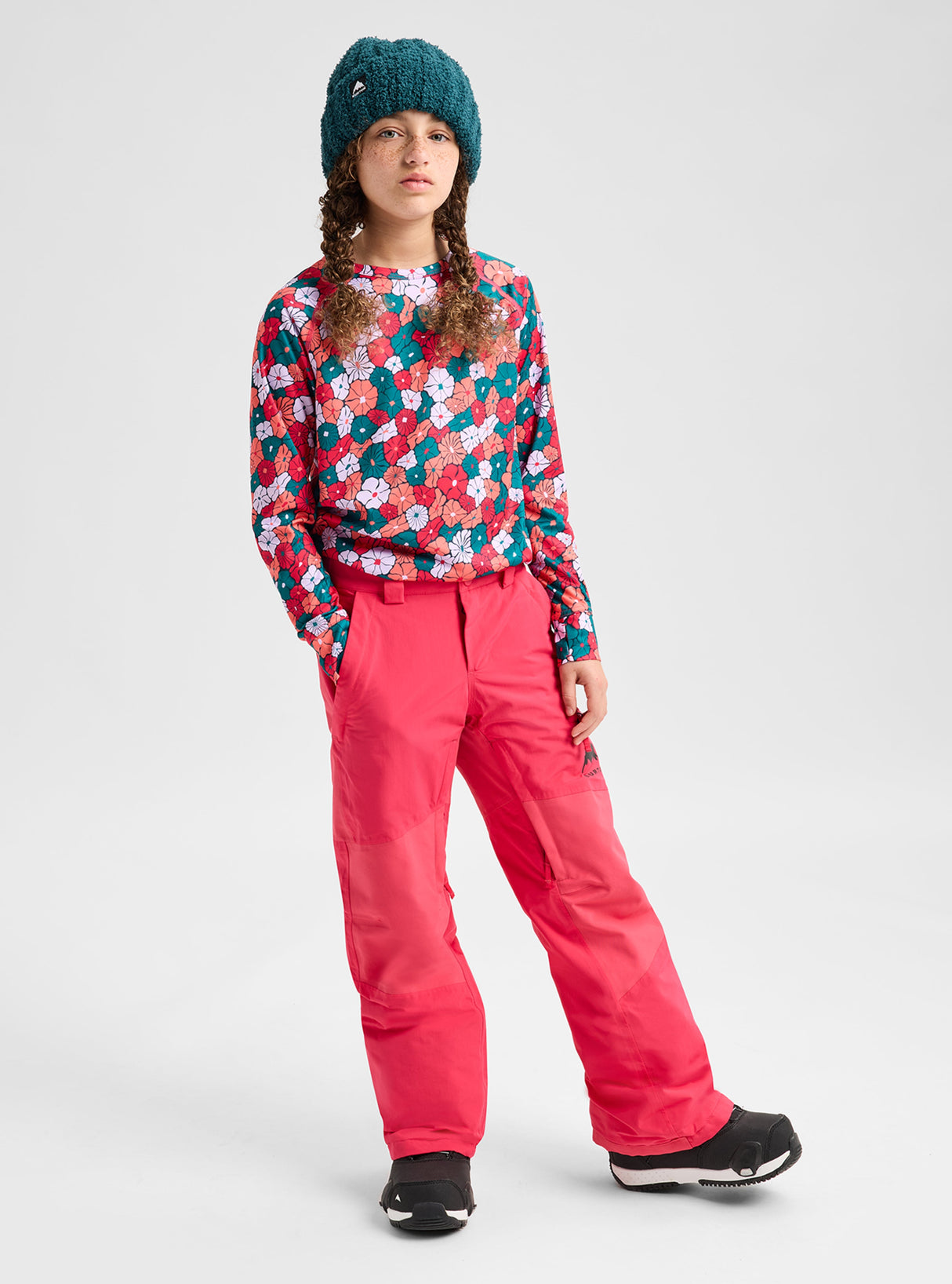Kids' Burton Skylar Pants - Azalea Pink - detail
