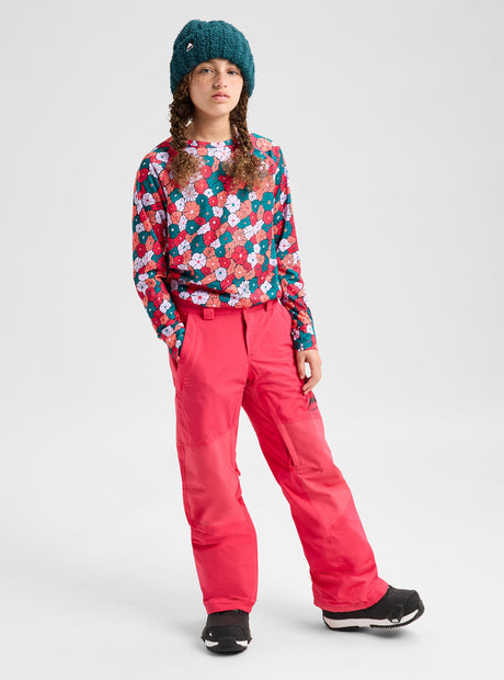 Kids' Burton Skylar Pants - Azalea Pink - detail