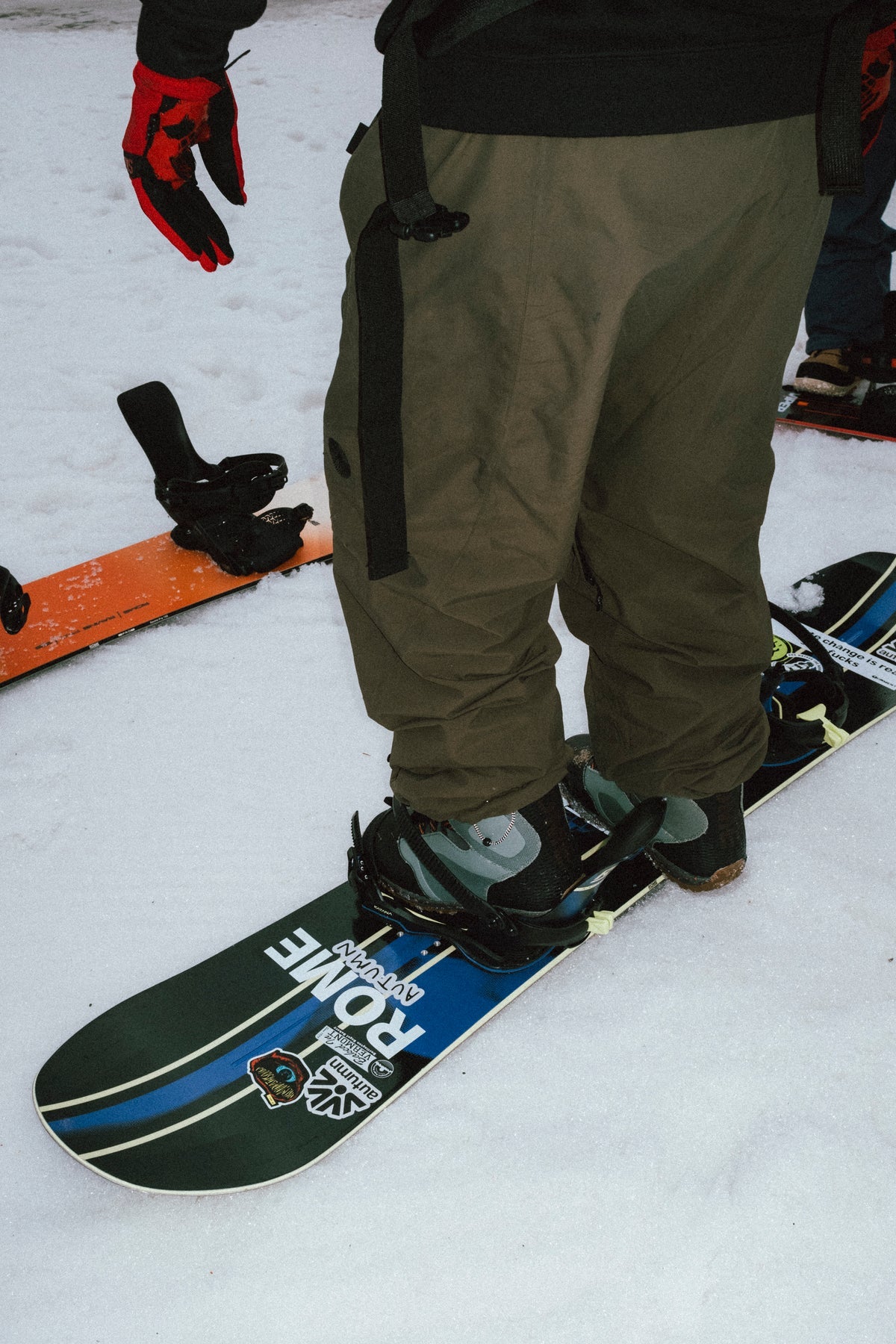 Rome Men's Katana AW Fase Fast Entry Snowboard Bindings - 2027