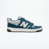 New Balance 480 Special Edition Focus UK Skate Shoes - Blue & White